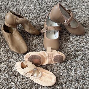 Dance footwear size 11.5 bundle! All you need for Ballet, Jazz and Tap!